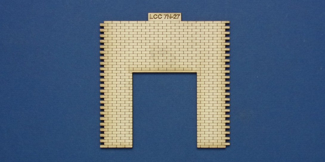 LCC 7N-27 industrial double door panel - type 1 Industrial panel for the narrow gauge range of building parts.
